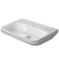Медицинская раковина Duravit DuraStyle 600x440 мм без перелива и отверстия под смеситель, белая (2324600070) - миниатюра фото 1