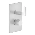 Термостатический смеситель GESSI INCISO для 3 точек водоразбора, хром (58136#031) - миниатюра фото 1
