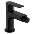 Смеситель для биде Hansgrohe Rebris E с душем, матовый черный (72211670) - миниатюра фото 1