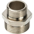 Ниппель STOUT НН переходной 1 x 3/4 никелированный - миниатюра фото 2