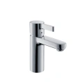 Смеситель для раковины Hansgrohe Metris S с донным клапаном, хром (31060000) - миниатюра фото 1
