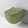 Унитаз подвесной Artceram FILE 2.0 безободковый 52х36 см с креплением, цвет verde salvia (FLV004 44 00) - миниатюра фото 1