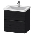 Подвесная тумба Duravit D-Neo с 2 ящиками для раковины, цвет 236765, 634x452x625 мм (DE435401616) - миниатюра фото 1