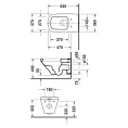 Подвесной унитаз Duravit DuraStyle 2537090000 (2537090000) - миниатюра фото 6