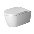 Унитаз подвесной Duravit ME by Starck с вертикальным смывом 4,5 л и покрытием HygieneGlaze, белый (2528092000) - миниатюра фото 1