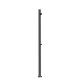 Наружные части для уличной душевой стойки GESSI Origini Steel Brushed (арт. 66211) (63209#239) - миниатюра фото 1