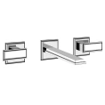 Встраиваемый смеситель Gessi Eleganza для раковины на 3 отверстия, хром (46090#031) - миниатюра фото 1