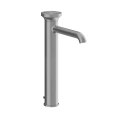 GESSI Origini Высокий смеситель для раковины с донным клапаном и отдельной вставкой в комплекте, хром (66003#031) - миниатюра фото 1