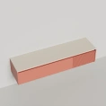 Тумба со столешницей SALINI Domino 2000х500х400 без раковины, S-Stone, фасад Ral3012 (27D120 Ral3012+Ral9001) - миниатюра фото 1
