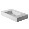 Раковина Duravit Vero для мебели без перелива и отверстия под смеситель 850x490 мм белого цвета (329850070) - миниатюра фото 3