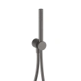 Душевой набор Fantini AF/21 Matt Gun Metal: лейка с держателем и шлангом 1.5 м (81 P5 8061) - миниатюра фото 1