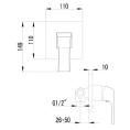 Смеситель для душа Lemark Unit LM4523C - миниатюра фото 2