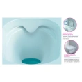 Подвесной унитаз Cersanit Carina New Clean On Slim Lift - миниатюра фото 7