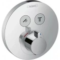 Термостат Hansgrohe ShowerSelect S 15743000 для ванны с душем: комфортная температура всегда - миниатюра фото 1