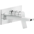 Встраиваемый смеситель для раковины GESSI Rilievo с изливом 215 мм, хром (59089#031) - миниатюра фото 1