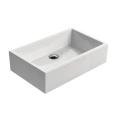 Накладная раковина GSI Kube 60x38 см без перелива, белая - миниатюра фото 1