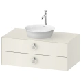 Подвесная тумбочка Duravit White Tulip с 2 ящиками, Nordic White HighGloss (WT49910H4H4) - миниатюра фото 1