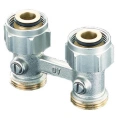 Узел нижнего подключения радиатора 3/4 НР x 3/4 НГ, прямой Multiflex F Oventrop - миниатюра фото 1