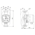 Циркуляционный насос Grundfos ALPHA2 32-40 N 180 - миниатюра фото 4