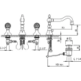 Смеситель для раковины Cezares Atlantis ATLANTIS-BLS2-A-01-Sw - миниатюра фото 2