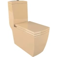 Унитаз-моноблок Arcus 050 Ivory: компактность и стиль для вашей ванной - миниатюра фото 1