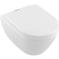 Подвесной унитаз Villeroy & Boch Subway 2.0 5614A101 с системой антивсплеск и скрытым монтажом - миниатюра фото 1