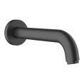 Излив для ванны Hansgrohe Vernis Blend 204 мм, настенный, черный матовый (71420670) - миниатюра фото 1