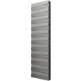 Радиатор биметаллический Royal Thermo Piano Forte Tower silver satin 22 секции - миниатюра фото 1