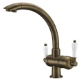 Смеситель для кухни Zorg Clean Water ZR 327 YF в стиле антик - миниатюра фото 1