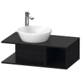 Подвесная тумбочка Duravit D-Neo: компактность и стиль в цвете Black Oak (DE491801616) - миниатюра фото 1