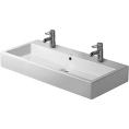 Встраиваемая раковина Duravit Vero без перелива, 2 отверстия под смеситель, с креплением, 1000x470 мм, белый (454100024) - миниатюра фото 1