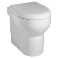 Унитаз напольный ARTCERAM SMARTY безободковый 37x50 см, универсальный слив, белый (SMV002 01 00) - миниатюра фото 1