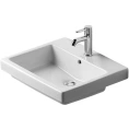 Встраиваемая раковина Duravit Vero 550x465 мм белого цвета с 3 отверстиями под смеситель (315550030) - миниатюра фото 1