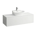 Подвесная тумба Laufen New Classic 1180 мм с ящиком, белая глянцевая (4.0602.3.085.631.1) - миниатюра фото 1