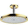 Верхний душ HG Raindance Classic Air с технологией RainAir, 240 мм, хром/золото (27405090) - миниатюра фото 1