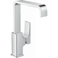 Смеситель для раковины Hansgrohe Metropol на 1 отверстие, с донным клапаном, хром (32511000) - миниатюра фото 1