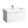 Тумба под раковину LAUFEN PRO S: подвесная, с двумя ящиками и органайзером, белая матовая (4.8350.2.096.463.1) - миниатюра фото 1