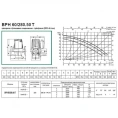 Насос циркуляционный промышленный DAB BPH 60/280.50 T (505924622) ДАБ - миниатюра фото 4