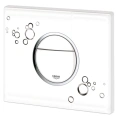 Кнопка смыва унитаза Grohe Nova Cosmopolitan 38847LI0 белая с черным - миниатюра фото 6