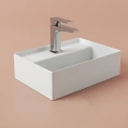 Раковина накладная Artceram Scalino 38×27 см белая (SCL005 01 00) - миниатюра фото 1