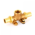 Тройник настенный с внутренней резьбой 20-Rp1/2-20 RX+ REHAU (РЕХАУ - 14562941001) - миниатюра фото 1