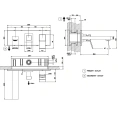 Встраиваемый смеситель Gessi Rettangolo K с переключателем PULL, хром (53138#031) - миниатюра фото 2
