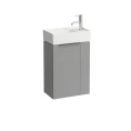 Тумба под раковину Laufen Kartell 815334, 445×275×615 мм, серая матовая (4.0751.2.033.634.1) - миниатюра фото 1