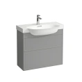 Подвесная база Laufen New Classic 780х320х670 мм, 2 ящика, серый (для раковины 813855) (4.0604.2.085.627.1) - миниатюра фото 1