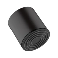 Верхний душ Hansgrohe Pulsify 105 мм, EcoSmart, матовый черный/графит (24132670) - миниатюра фото 1