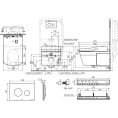 Унитаз подвесной TOTO Neorest AC CW996PVD NW1 с технологиями Actilight и Washlet - миниатюра фото 17
