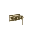 Gessi Ingranaggio — Встраиваемый однорычажный смеситель на 2 выхода с переключателем (Finox Brushed Nickel) (63579#149) - миниатюра фото 1