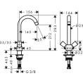 Смеситель для кухни Hansgrohe Logis 71280000 - миниатюра фото 5