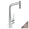 Смеситель Hansgrohe Metris 14820800 для кухни с вращающимся изливом - миниатюра фото 1