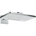 Настенный верхний душ HG Rainmaker Select 460 с держателем, 2 режима струи (Rain/RainStream), белый/хром (24005400) - миниатюра фото 1